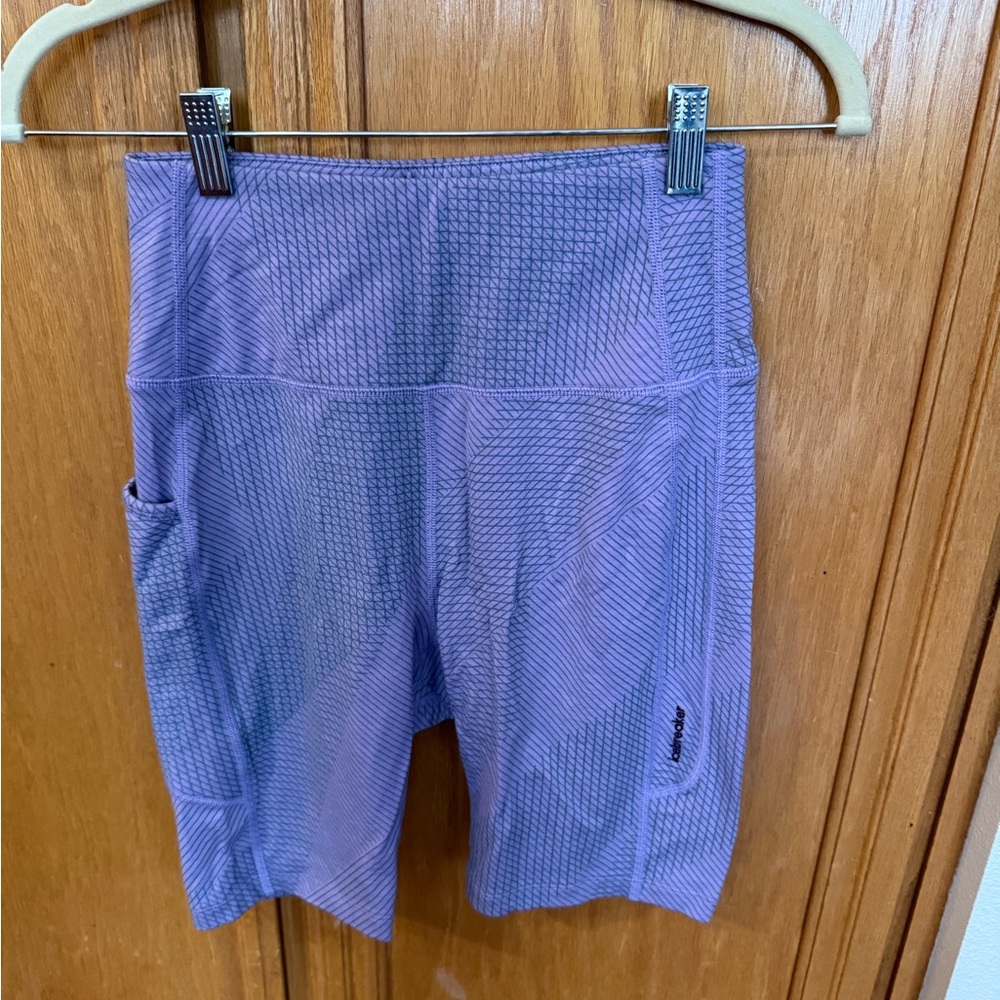 Icebreaker Purple Merino Bike Shorts, small